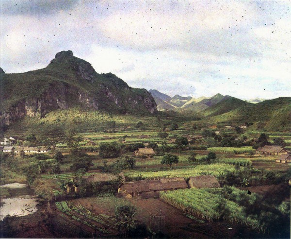 Вьетнам 1915 года на цветных фото