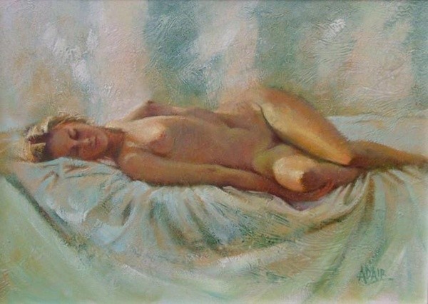 Эротические акварели Паулины Адайр