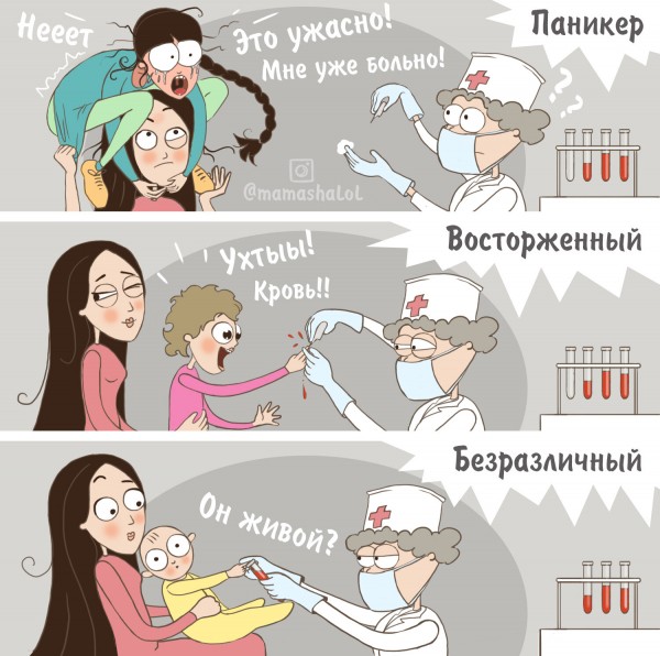 Минутка юмора от многодетной москвички &mdash; Комиксы про радости родительства