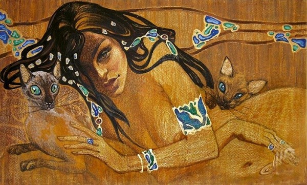Галла Абдель Фаттах и ее солнечные картины, полные тайны, интриги и страсти