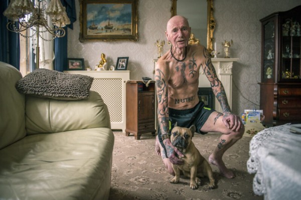 Оптимистичный фотопроект Ингрид Мейхеринг про модных старичков с татуировками