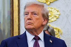 Трамп впервые появился на публике после слухов о своей смерти. Он допустил смену позиции по Украине и пошутил про Байдена Трамп впервые появился на публике после слухов о своей смерти. Он допустил смену позиции по Украине и пошутил про Байдена