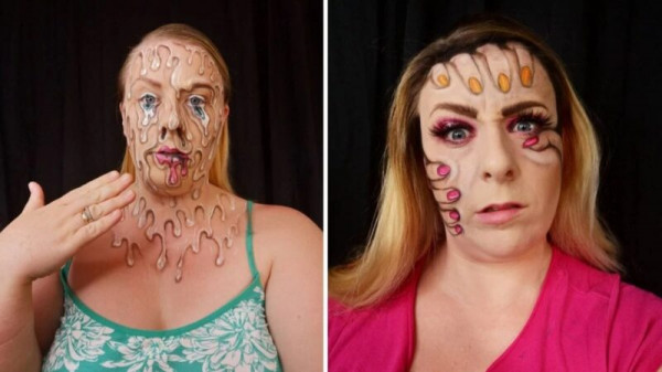 Визажистка Ханна Грейс и ее невероятные make-up иллюзии