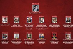 ЦАХАЛ заявил о ликвидации всего высшего руководства Ирана