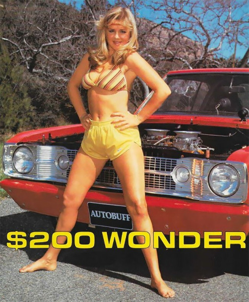 Девушки и тачки 80-х, коллекция фотографий культового журнала Autobuff