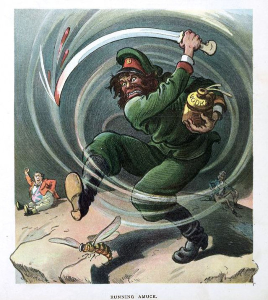 Медведи, балерины и лохматые казаки: почему иностранцы XIX века так изображали русских