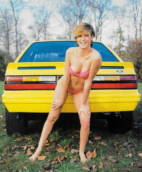 Девушки и тачки 80-х, коллекция фотографий культового журнала Autobuff