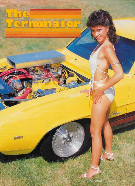Девушки и тачки 80-х, коллекция фотографий культового журнала Autobuff