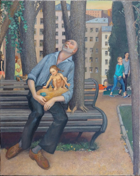 За рамками канонов: Виктор Крапошин &mdash; художник с хулиганским характером