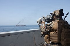 США развернули 61 судно в рамках морской блокады Ирана